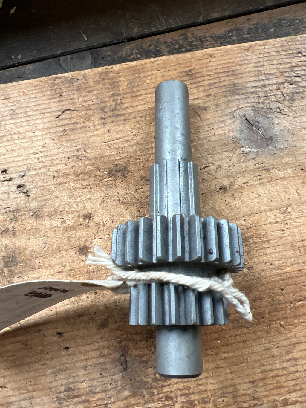 Triumph T1591 Tiger Cub gearbox Layshaft & 2 gears 17/25 teeth