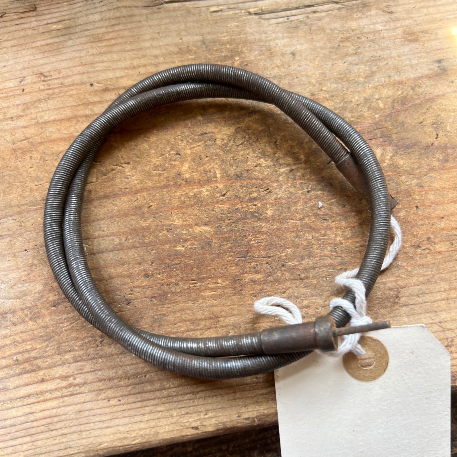 Pre war girder fork inner speedo cable