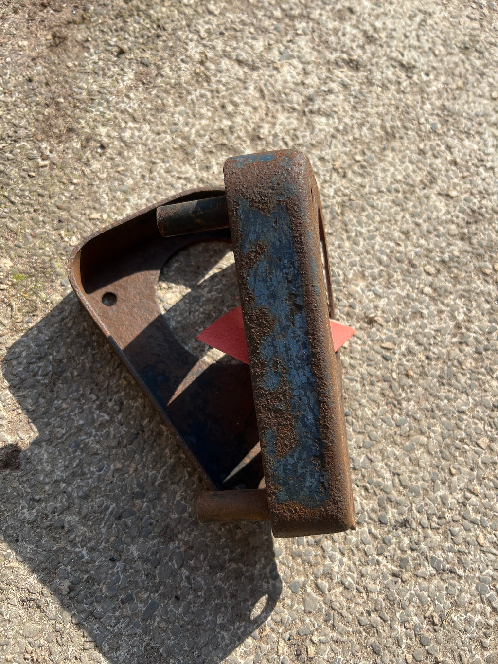 BSA A10 swinging arm frame front engine plates Second hand pair