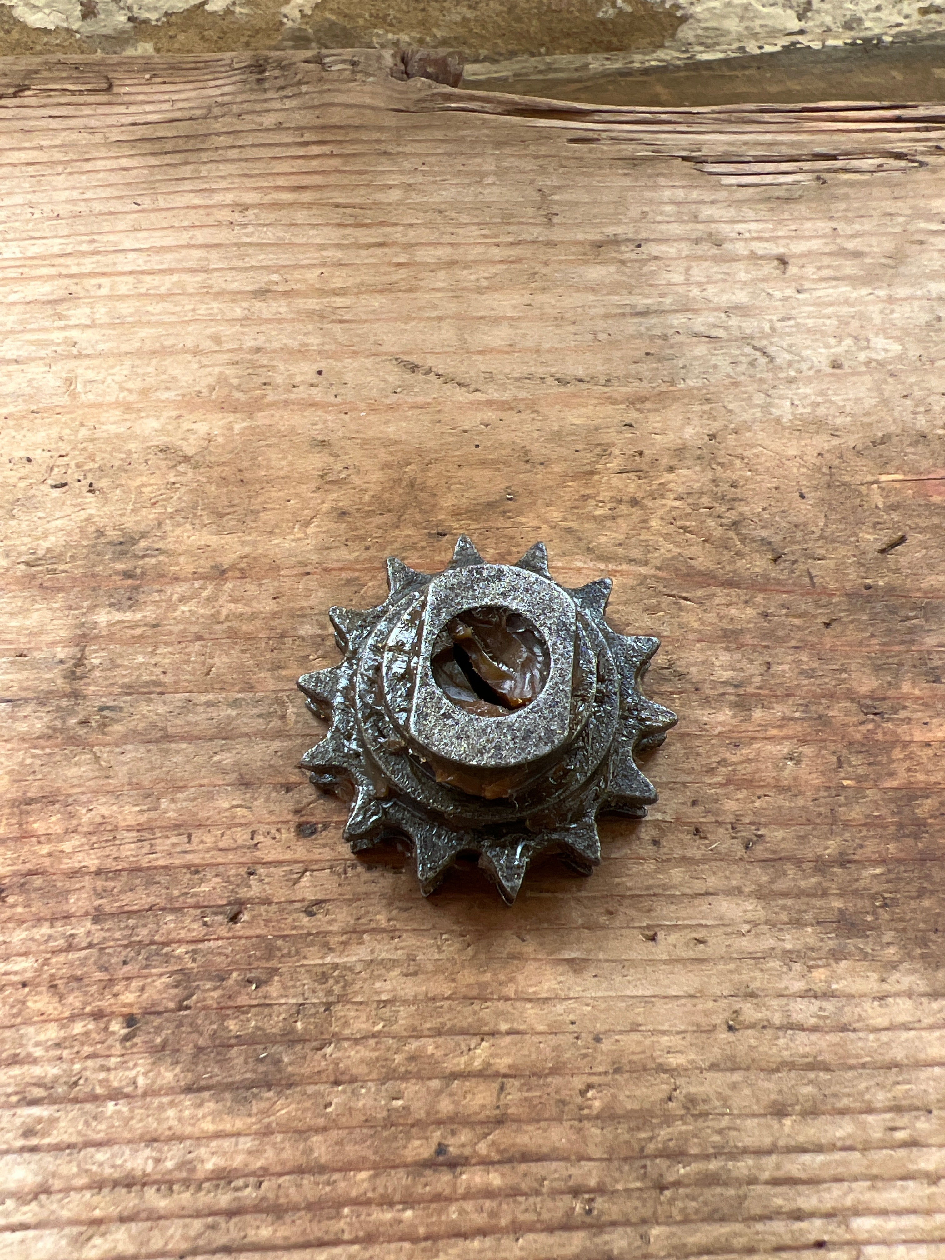 Royal Enfield crusader crank cam drive duplex sprocket
