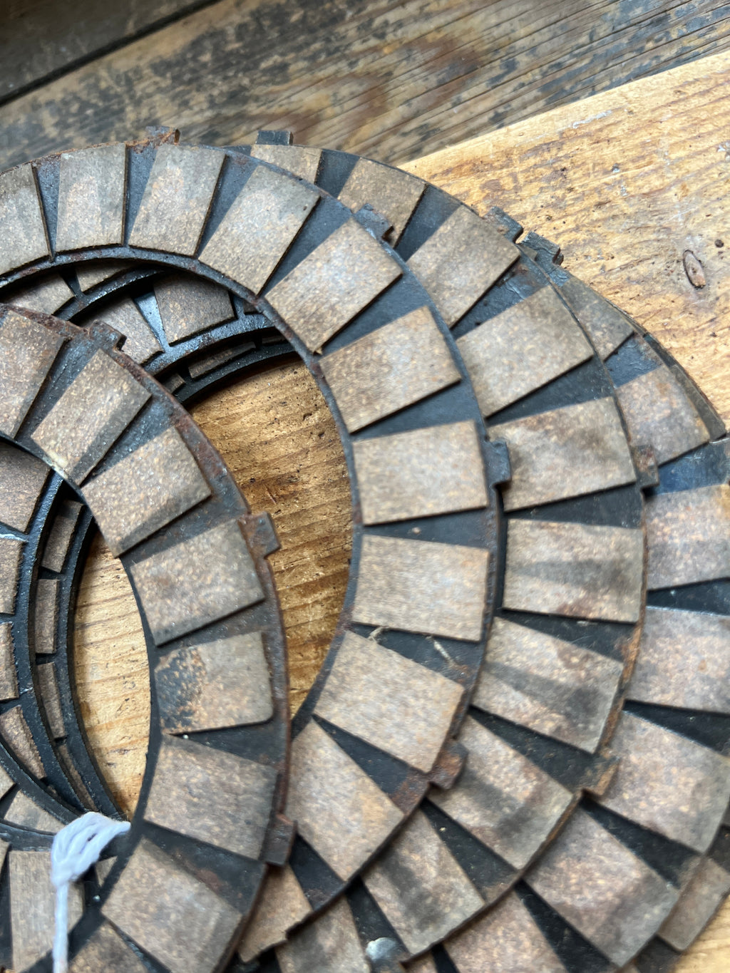 BSA C15 B40 B25 B44 Clutch friction plate set of 5 40-3233