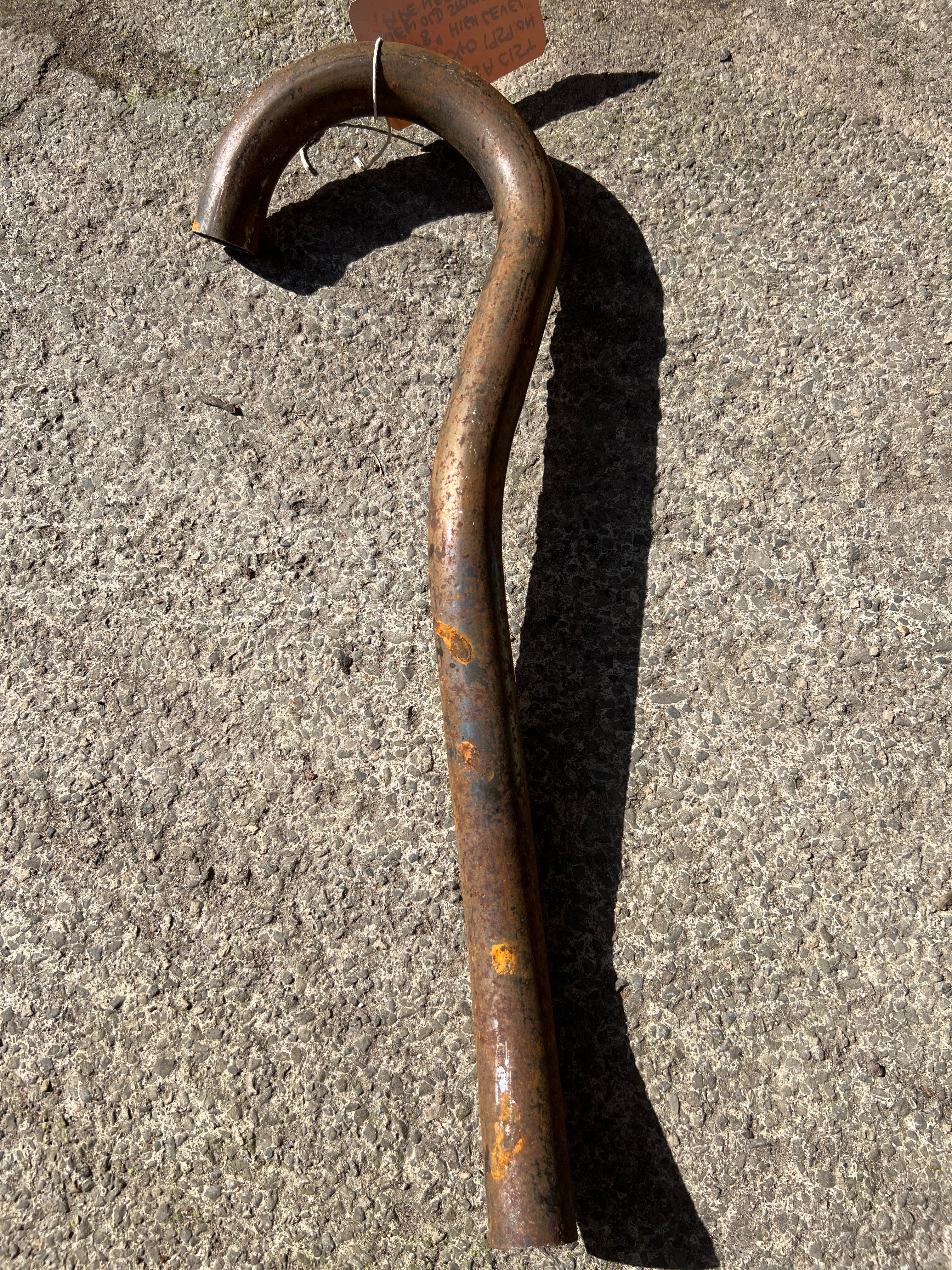 BSA B78 C15T C15S 1959 exhaust pipe