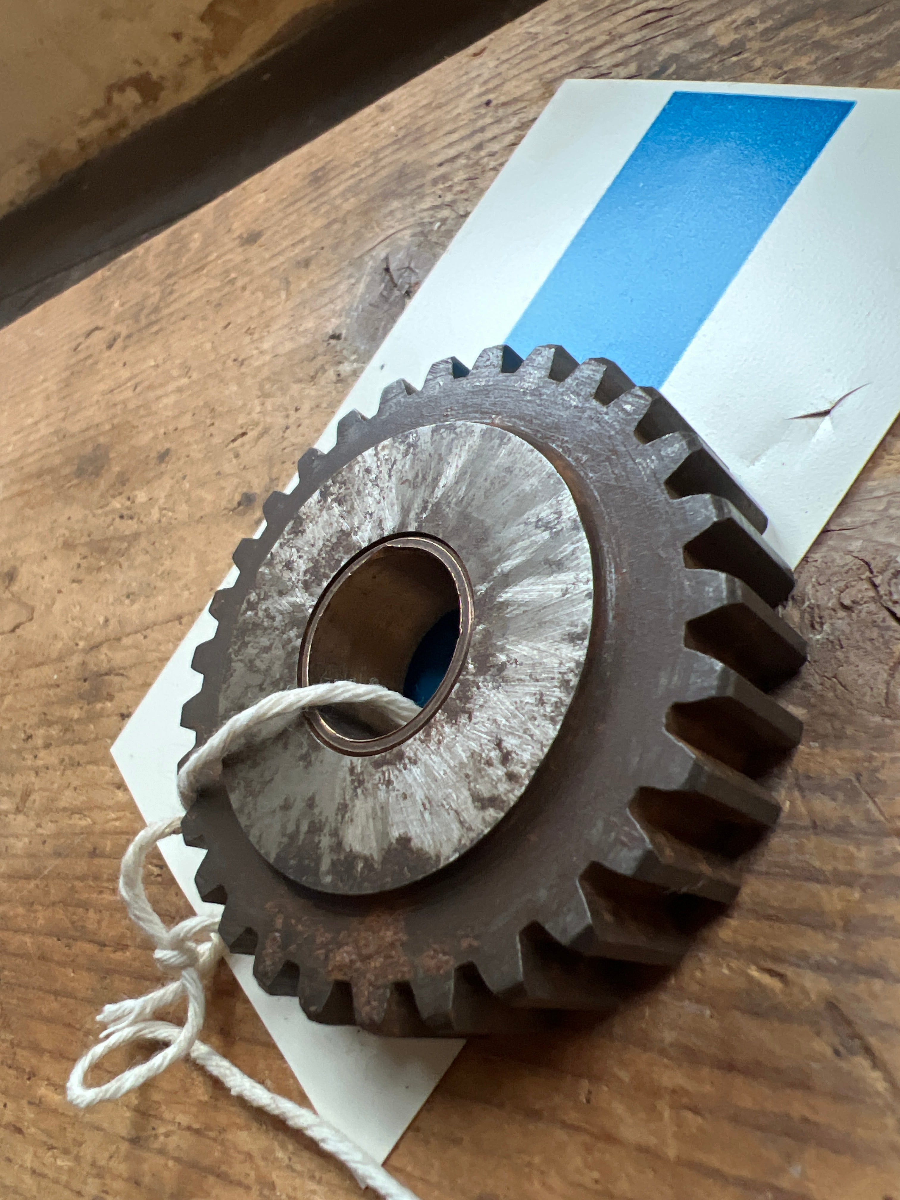 BSA B25 B44 late C15 points on side spinning gear 40-3295
