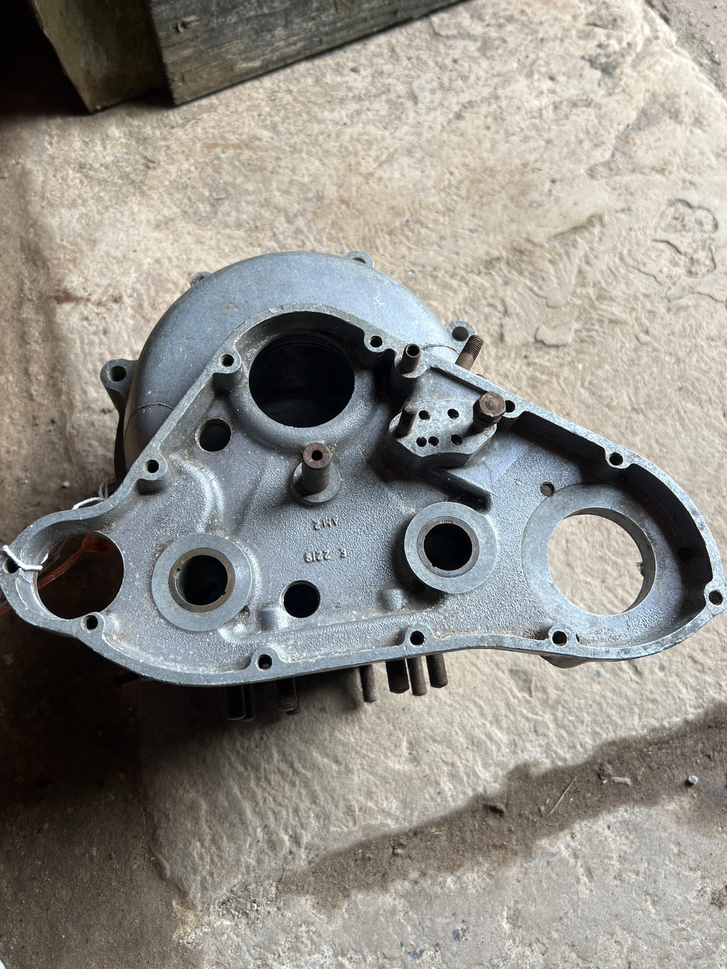 Triumph pre unit 5T crank cases dynamo type 5T10832