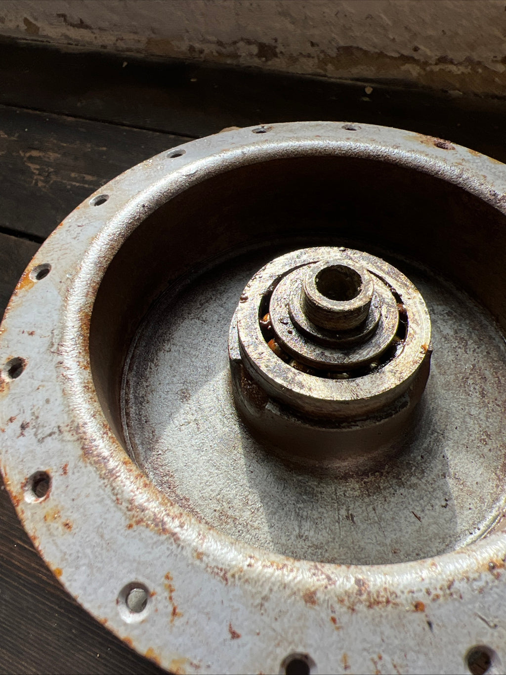64-5508 BSA Dandy 70 Front hub