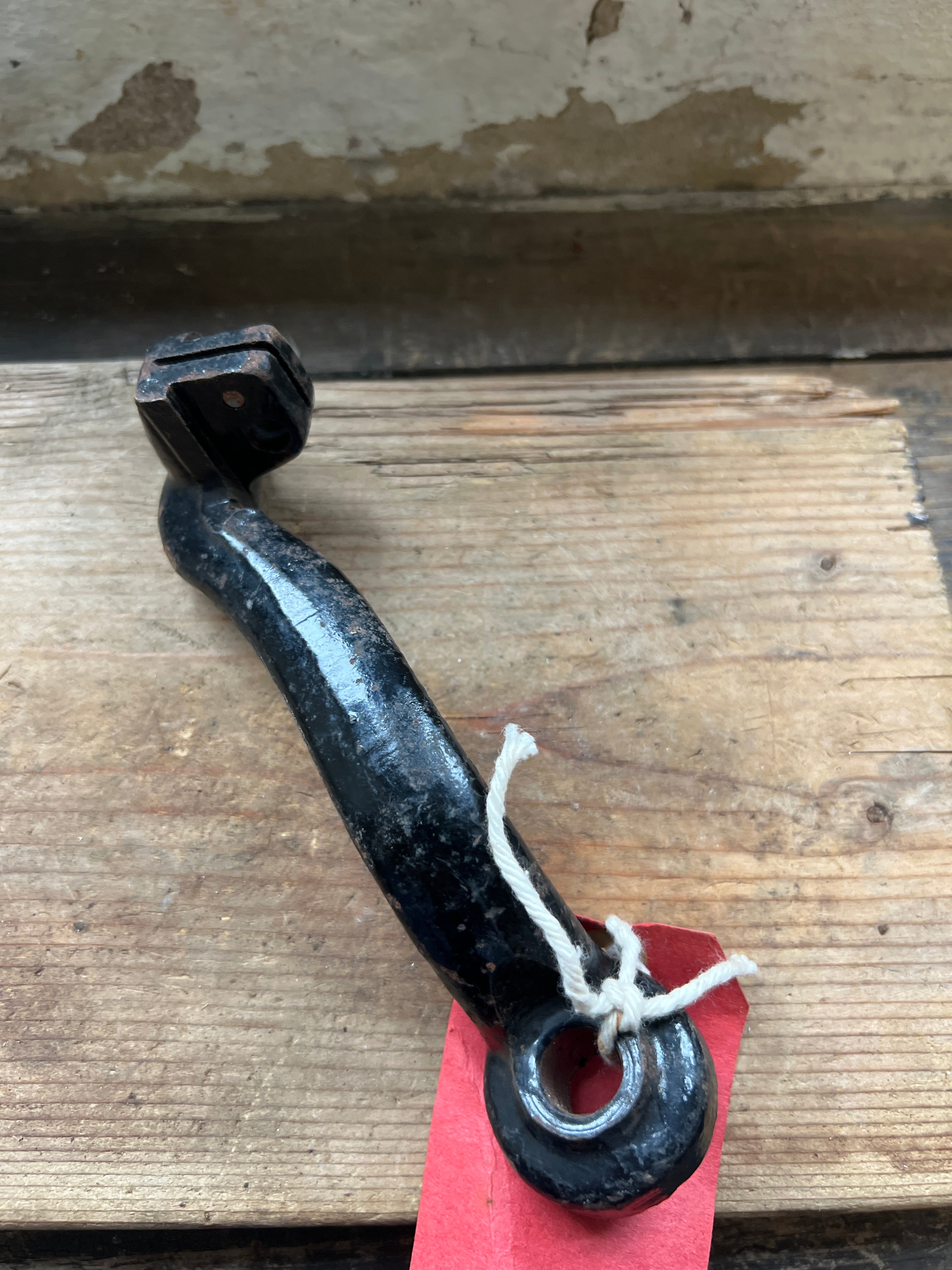 83-2837 BSA Triumph 650 750 twins left hand front folding footrest arm bare