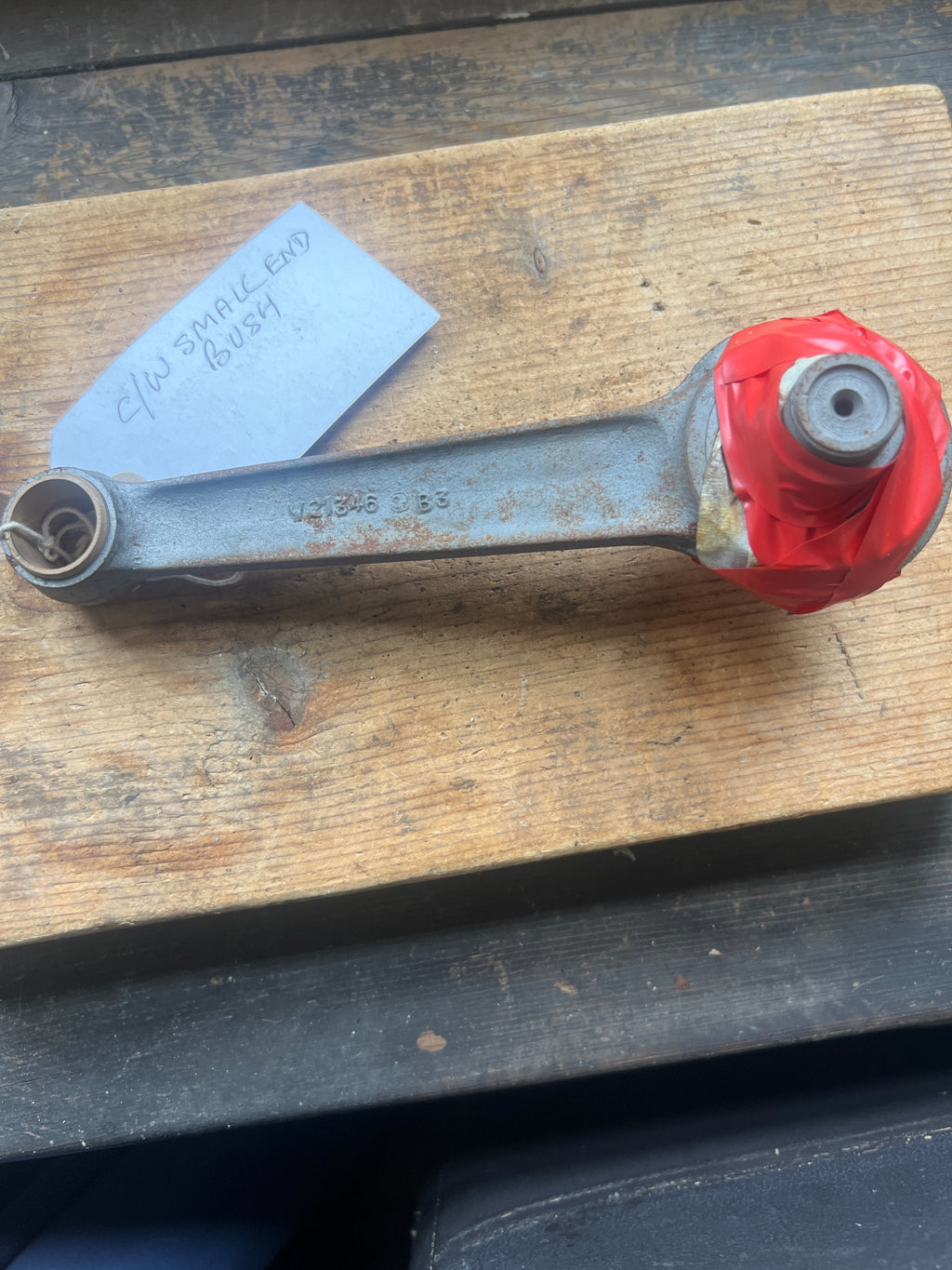 Royal Enfield pre war pre unit 250cc con rod and roller big end assembly W21346-B3