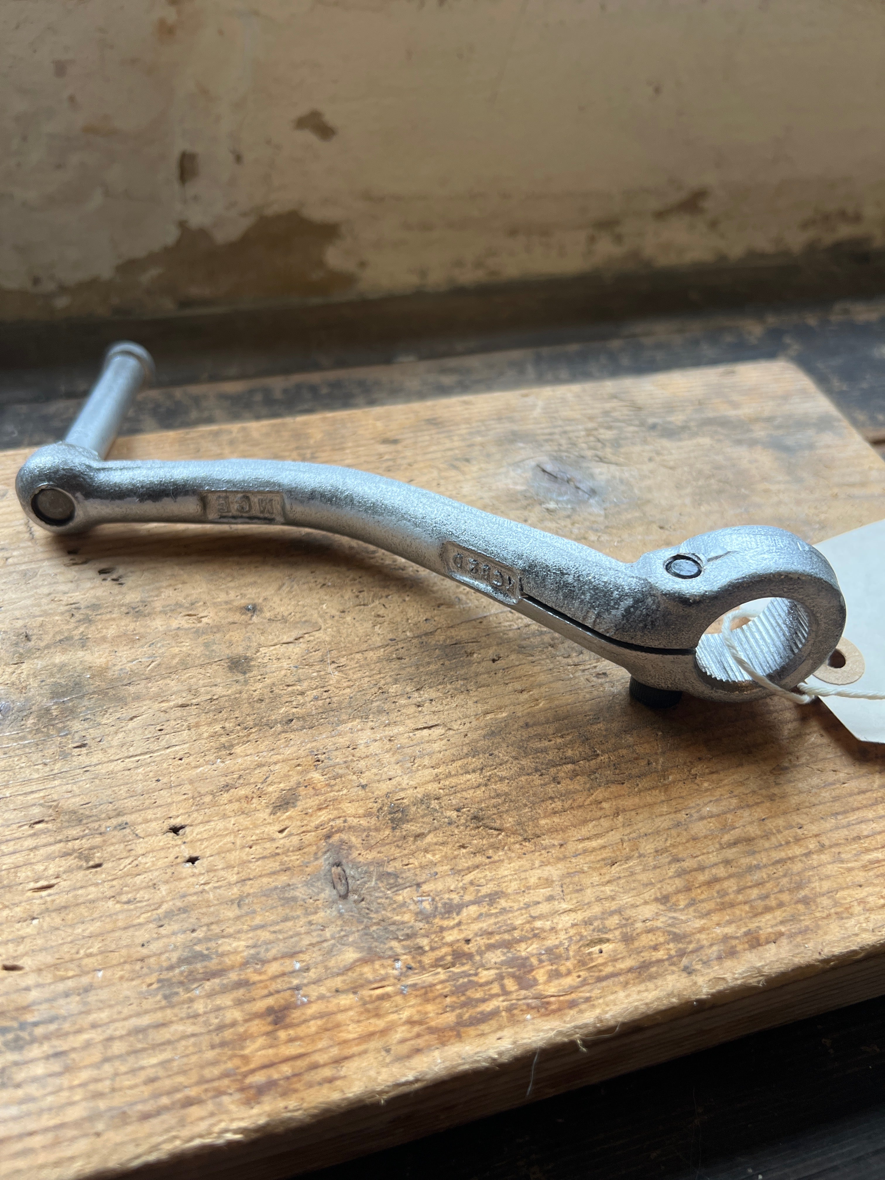 Bantam kickstart lever complete late type