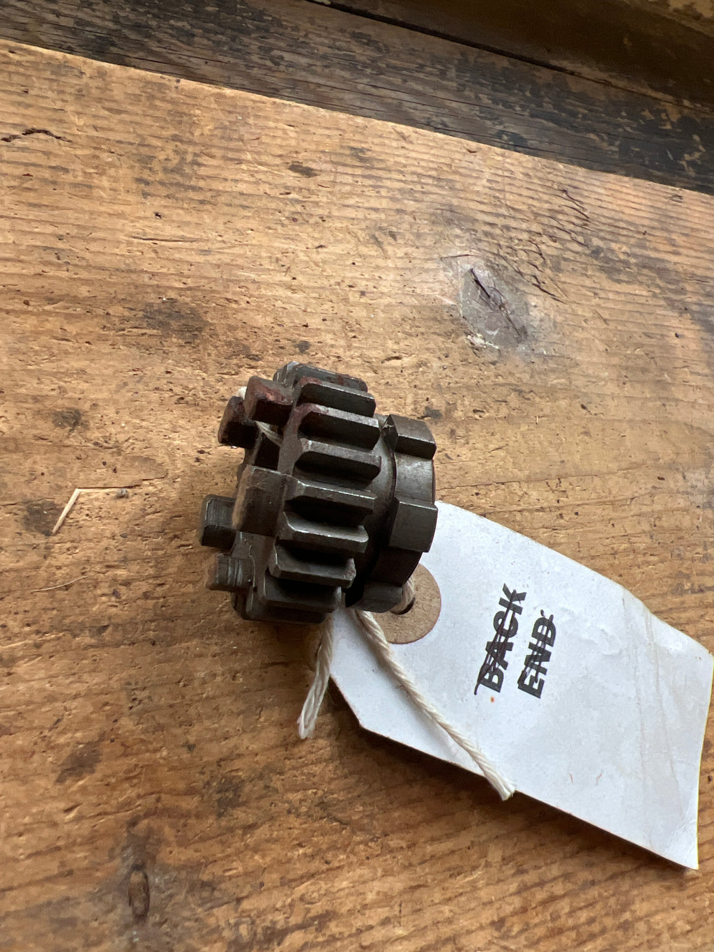 BSA Bantam 90-1691 21 Tooth 4 speed bantam layshaft sliding