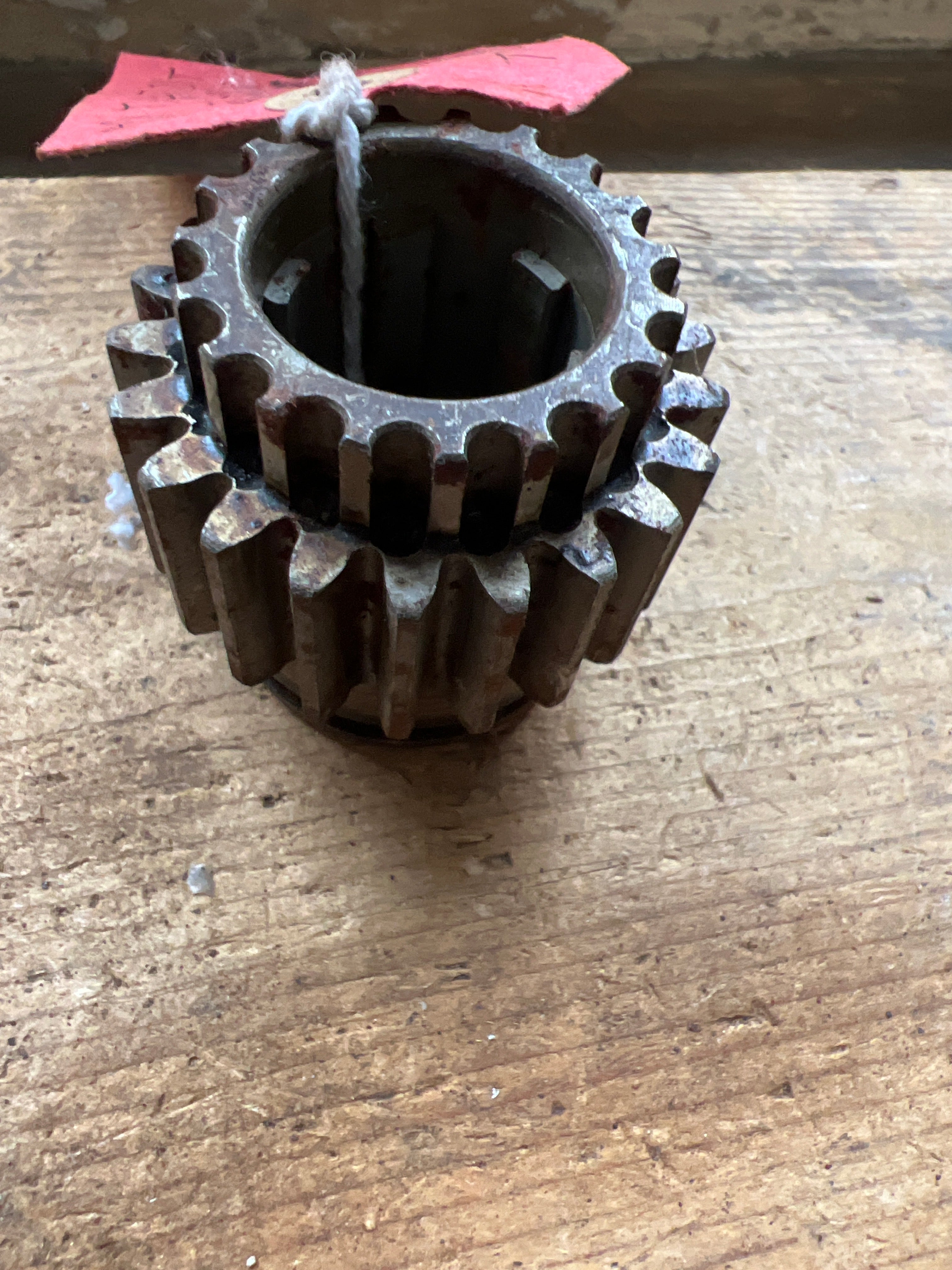 Triumph T1467 T120 unit 1971 conical hub gearbox mainshaft sliding gear