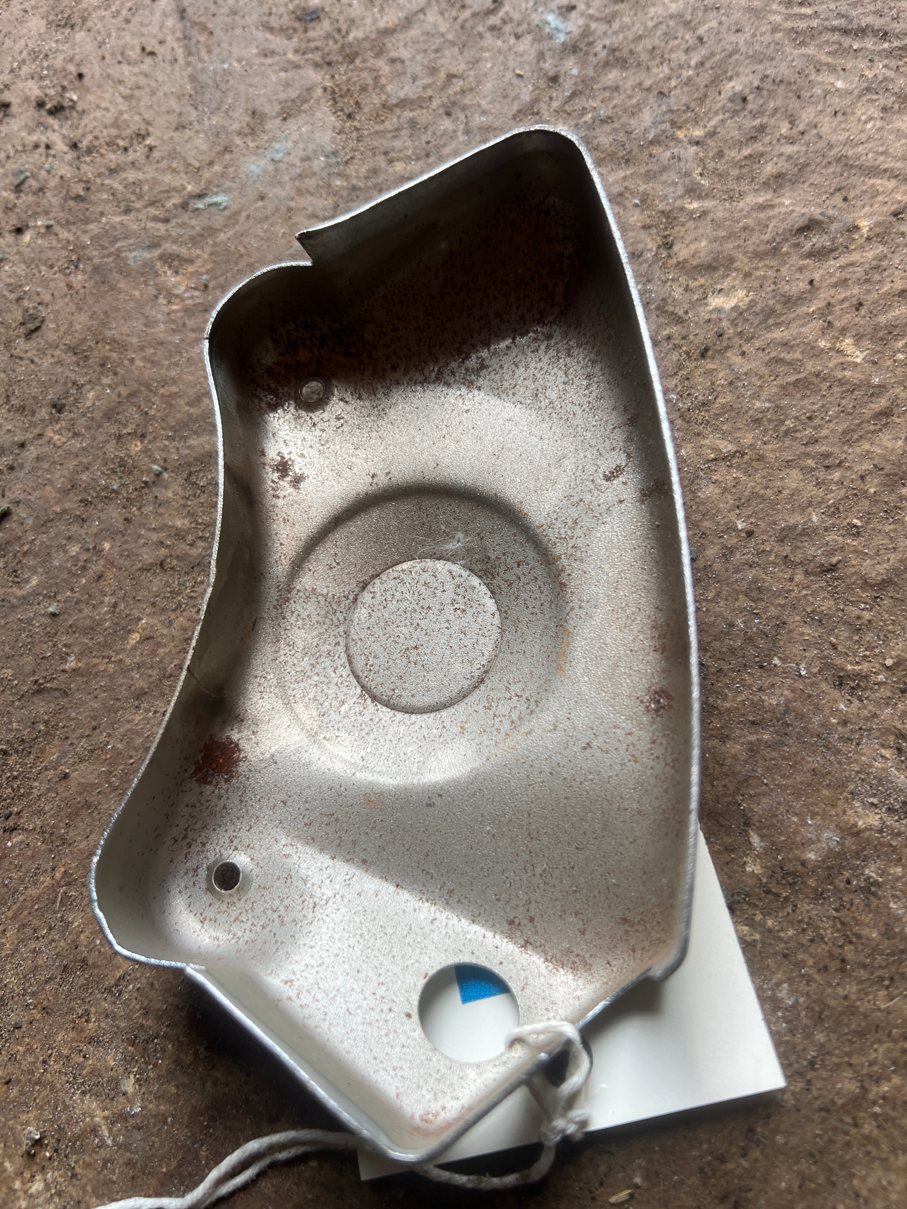 Triumph T160 front caliper cover