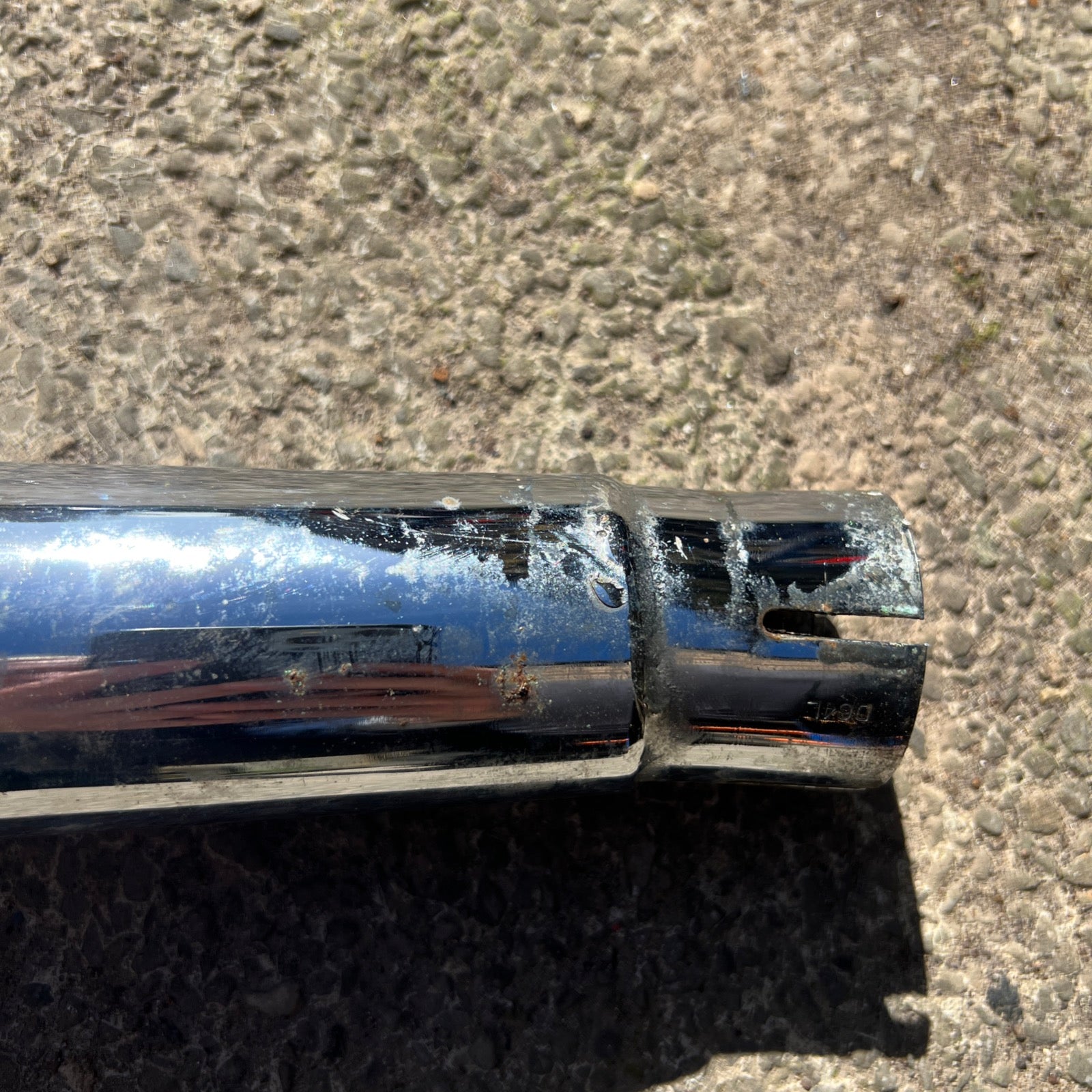 Universal megaphone silencer left hand