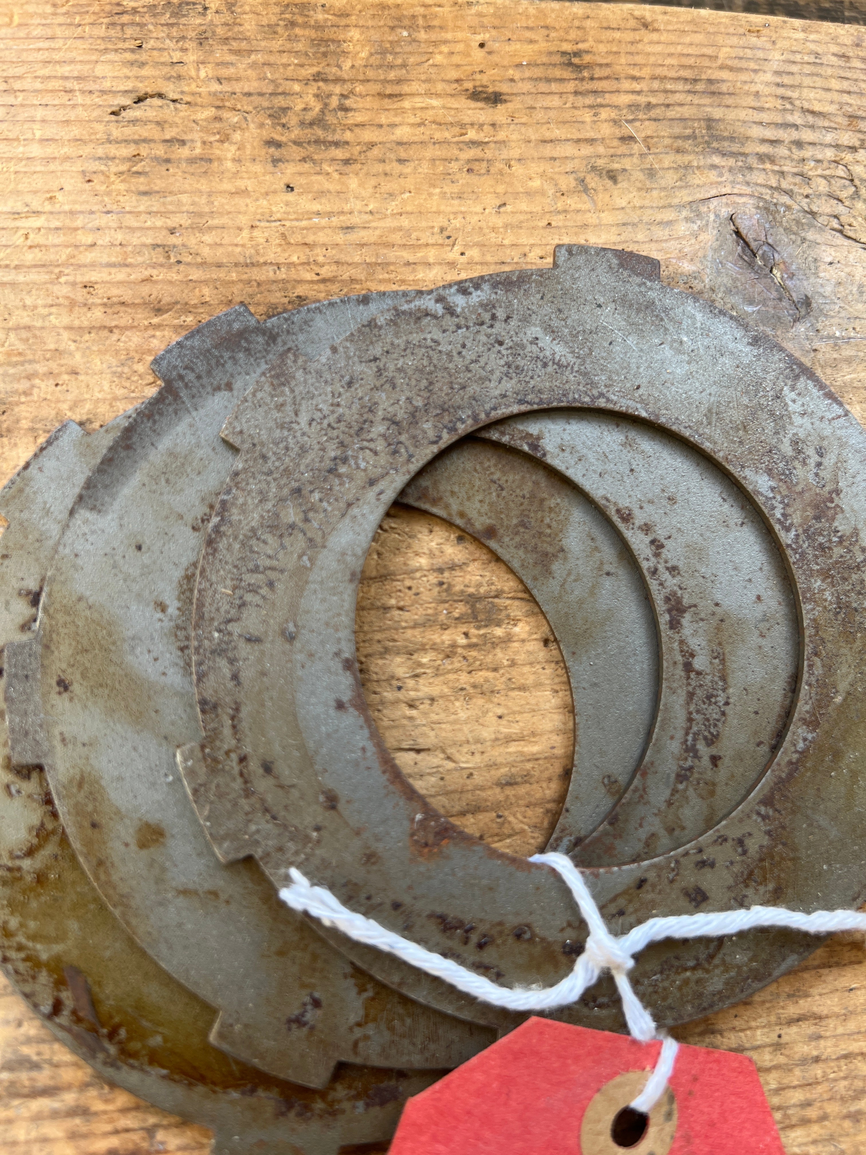 BSA Bantam 90-37 clutch plain plates set of 3
