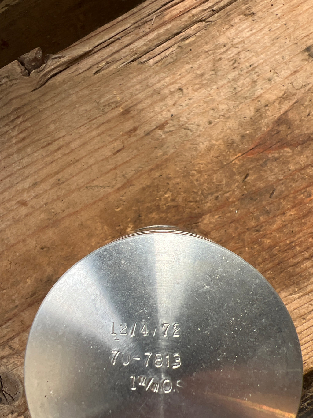 BSA Bantam Piston Bare 70-7813 Genuine BSA Bantam Piston