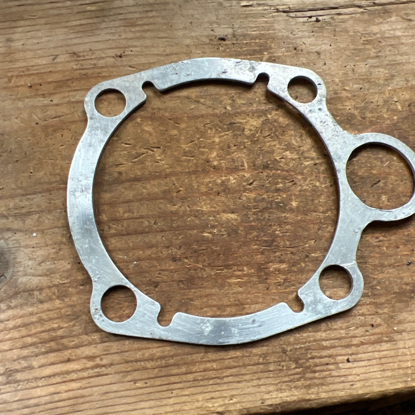 BSA B40 Decompression plate under barrel