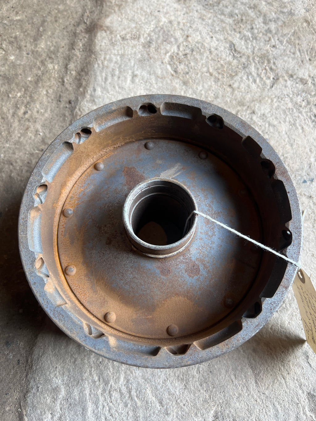 Triumph 3TA 5TA T100A 7” single front full width wheel hub