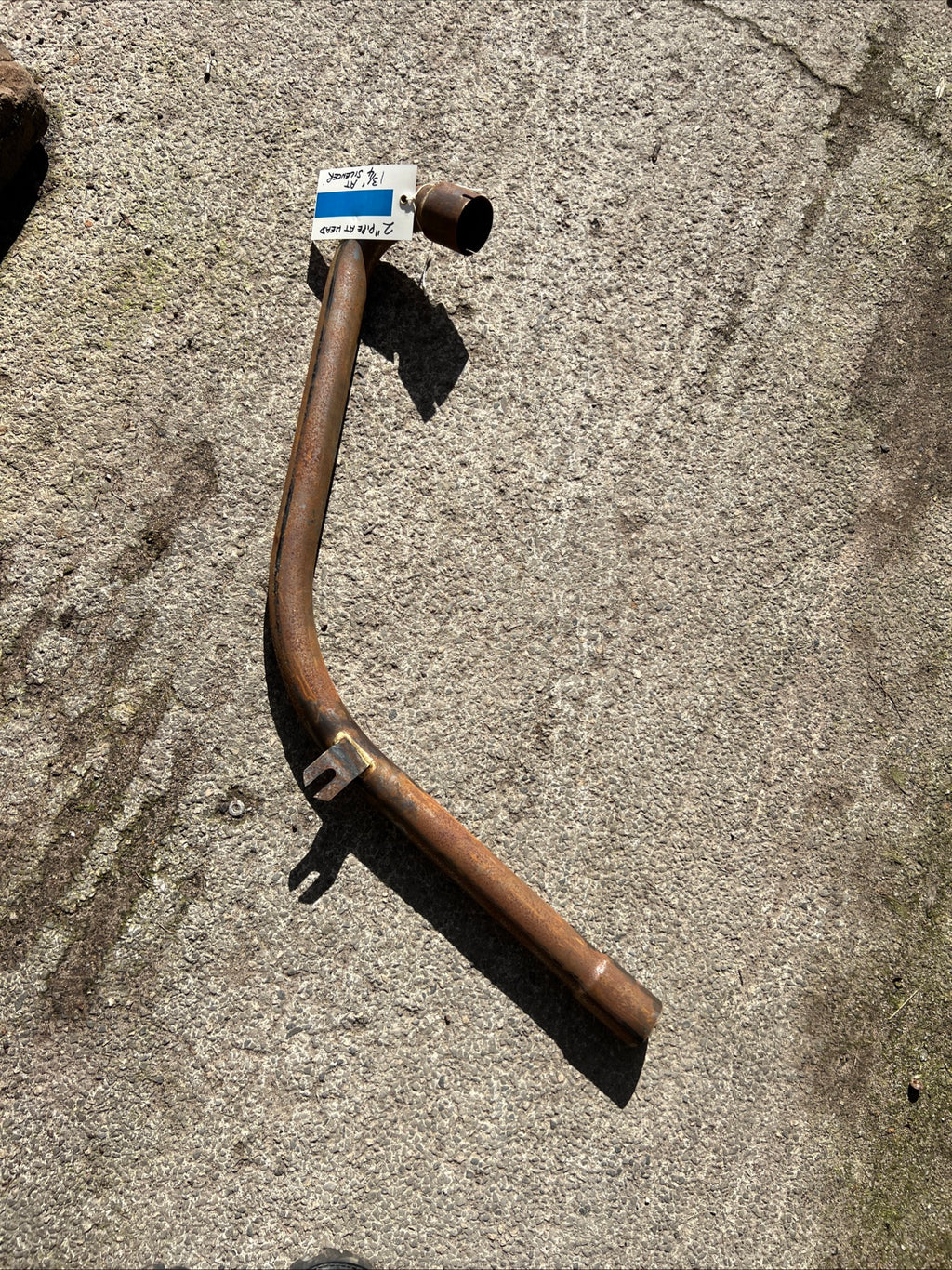 Velo viper venom swept back exhaust pipe