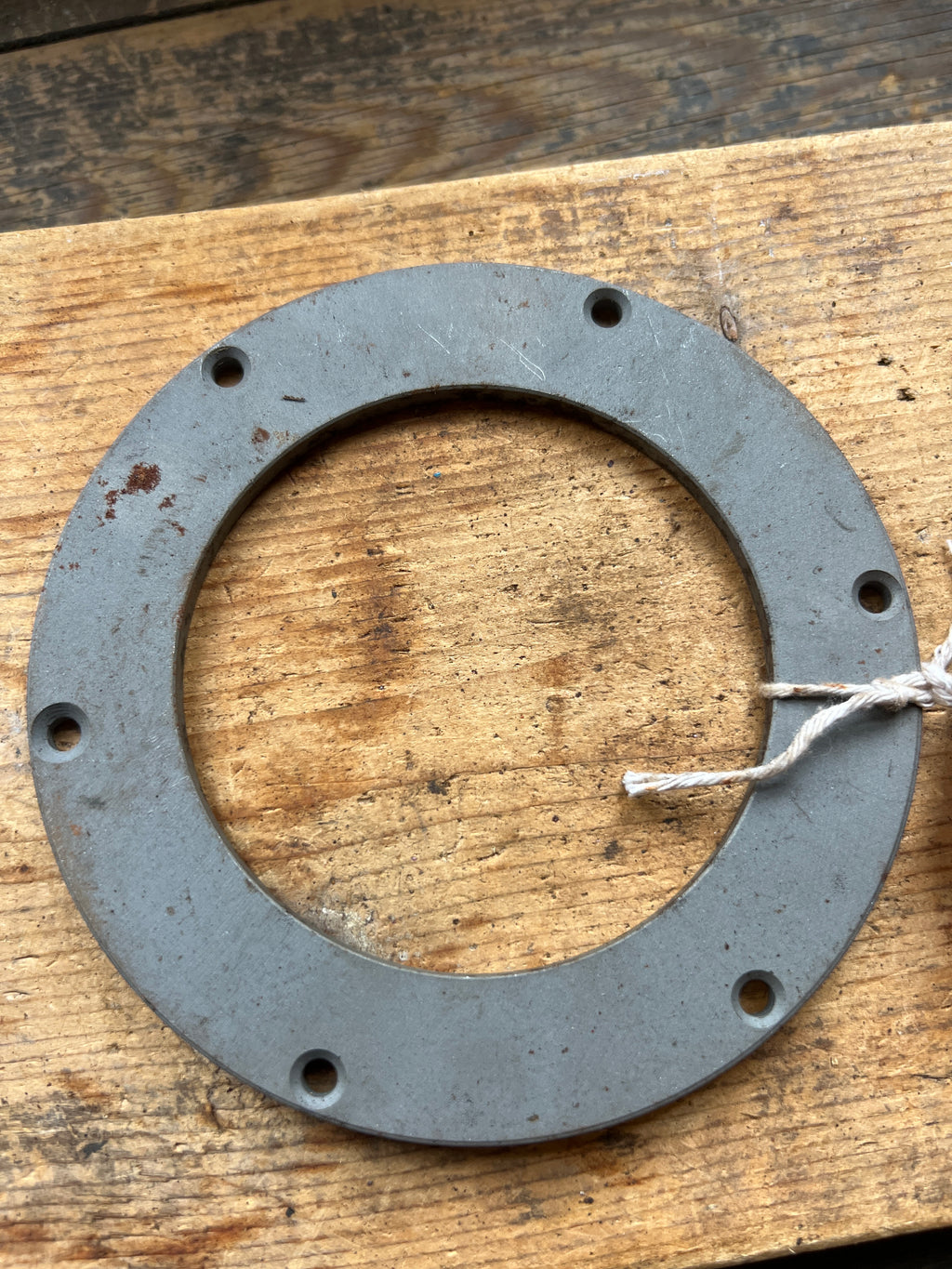 Triumph BSA Triples primary shock absorber retaining plate 57-4004