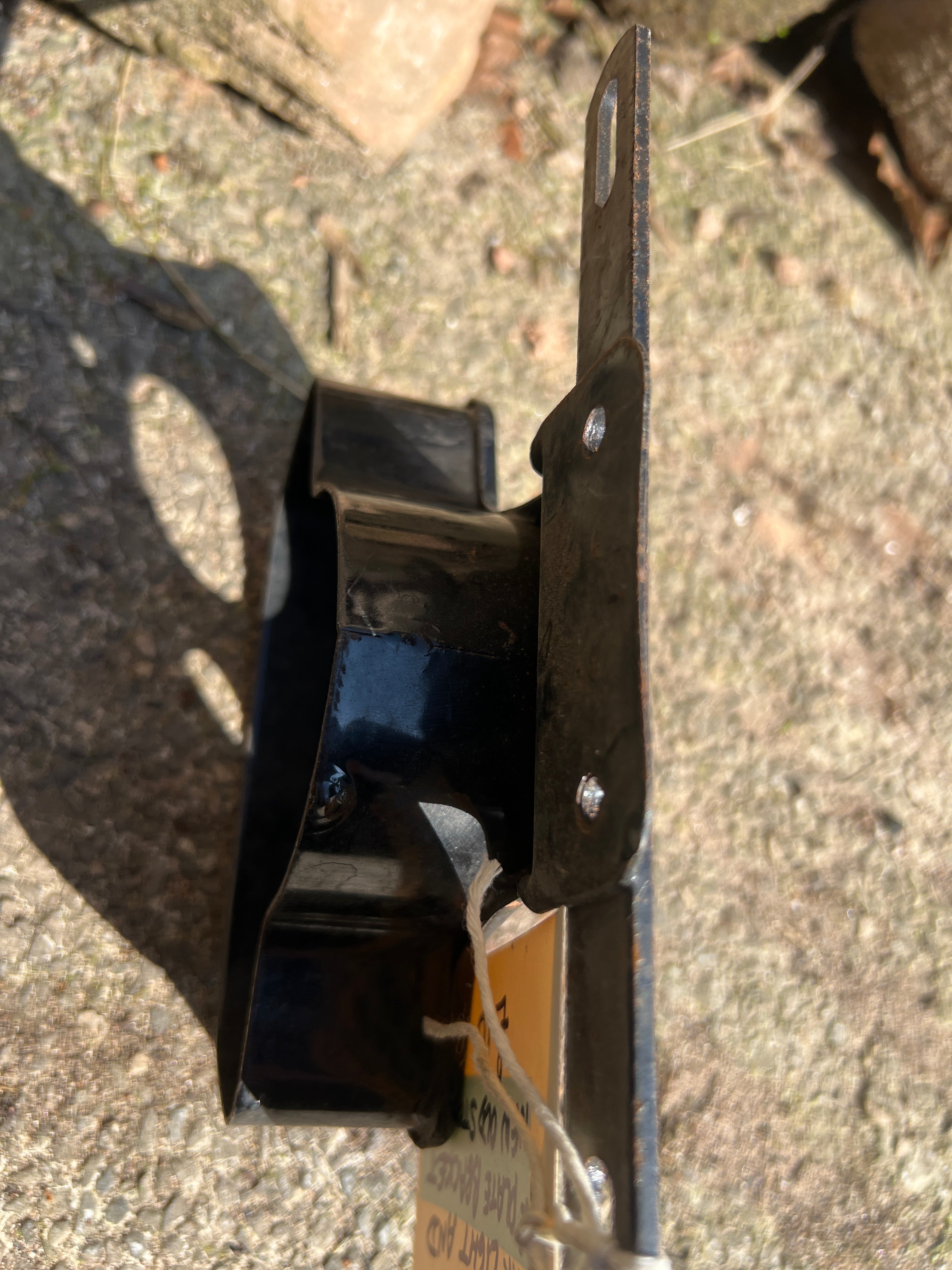 BSA Triumph export rear light & number plate bracket NOS