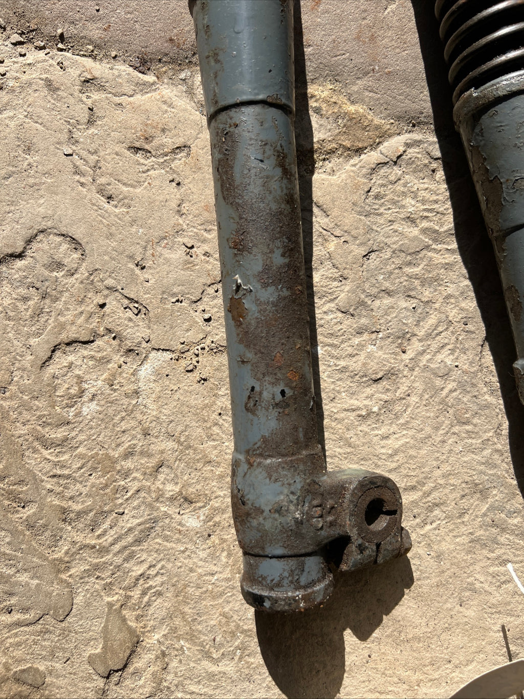 Velocette LE front fork legs used
