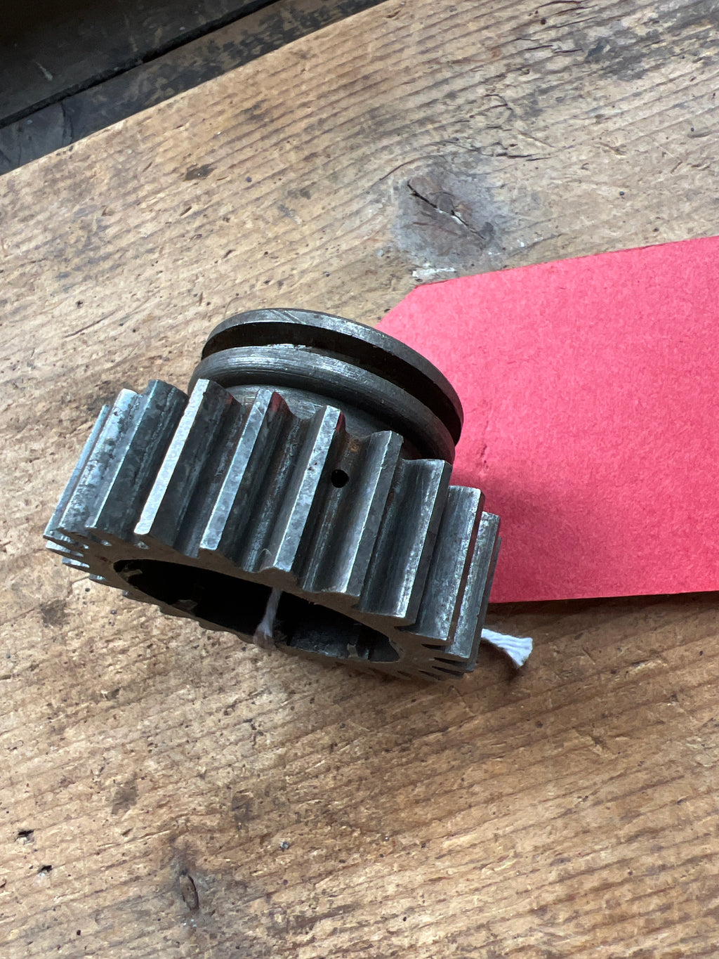 Triumph T917 4 speed gearbox mainshaft 3rd gear