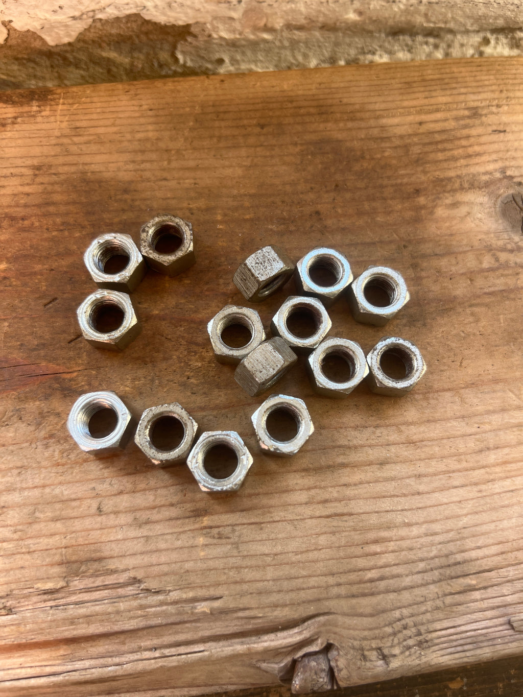 3/8” UNF nuts for BSA Triumph B25SS etc barrel studs 14-0303