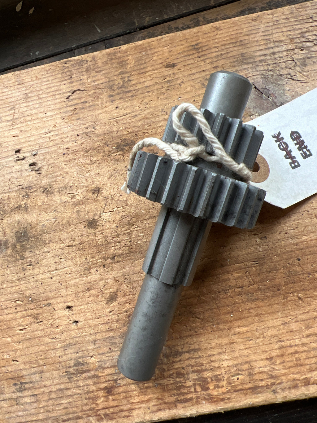 Triumph T1591 Tiger Cub gearbox Layshaft & 2 gears 17/25 teeth