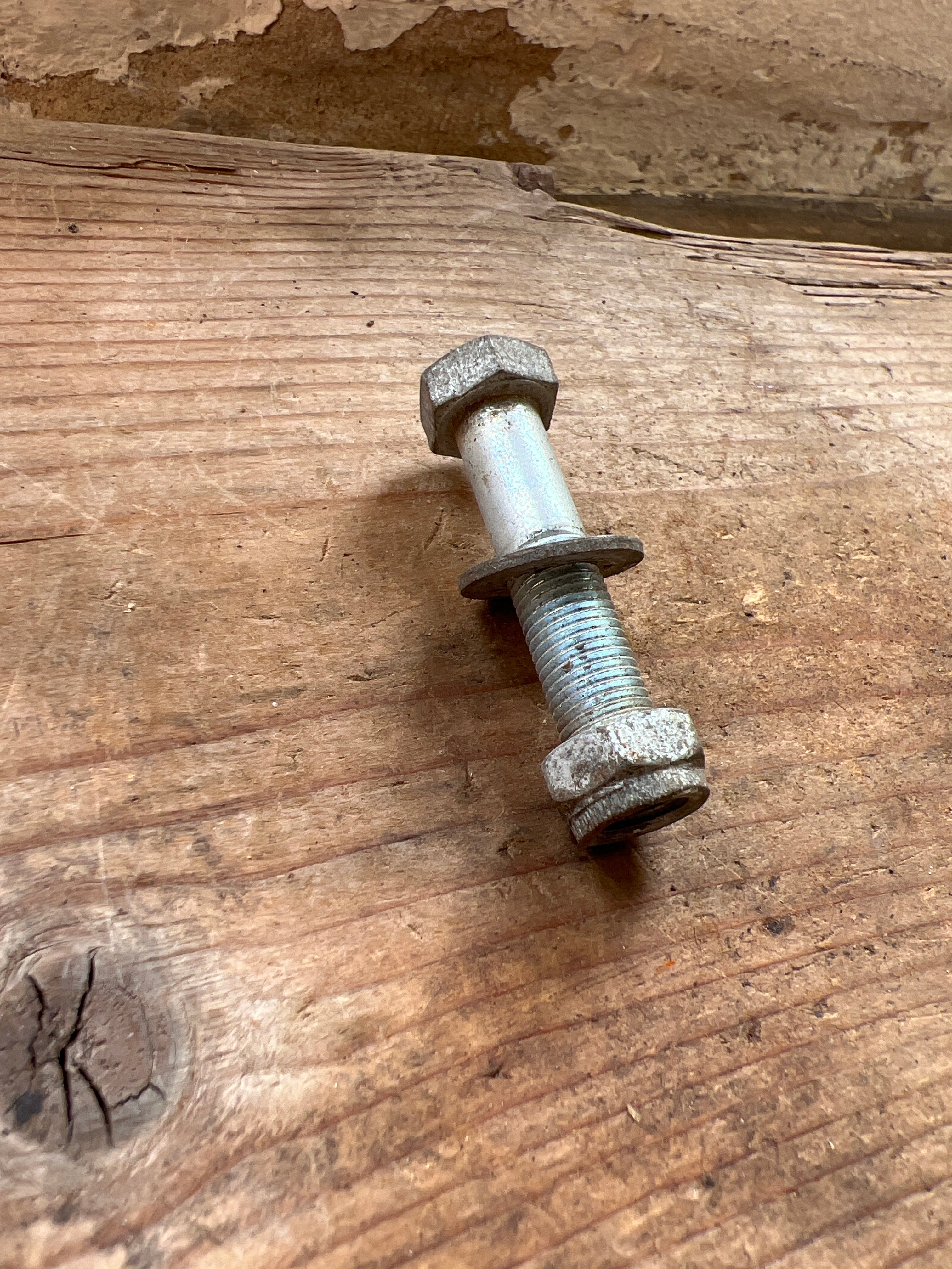 Triumph BSA conical fork top yoke pinch bolt & nut NOS