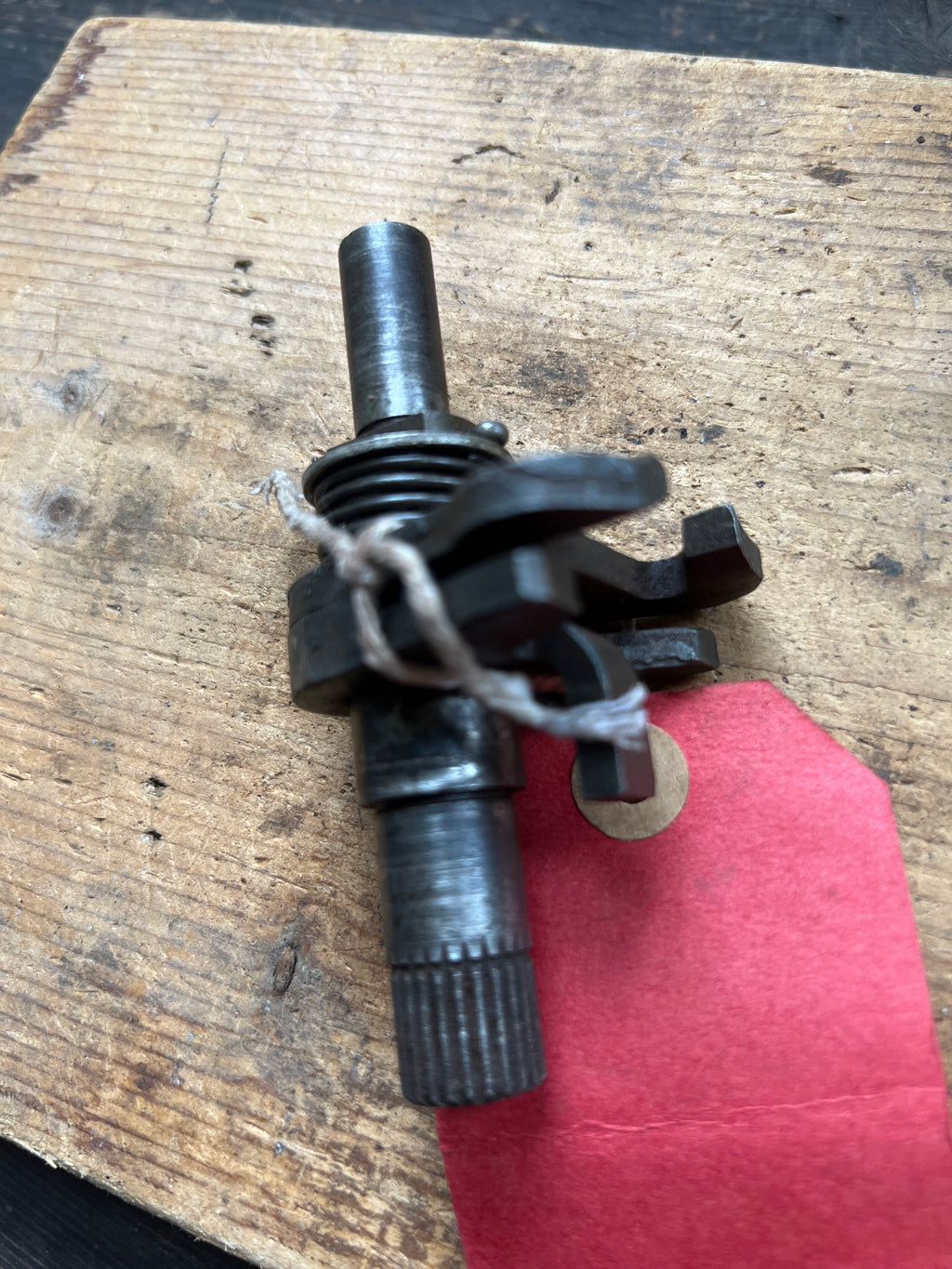 BSA A7/A10 etc swinging arm type gearbox 4 speed selector spindle gear change shaft 67-3335