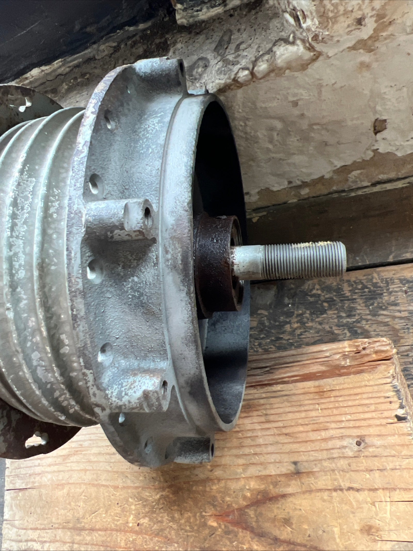 BSA Bantam Bushman very late full width rear hub