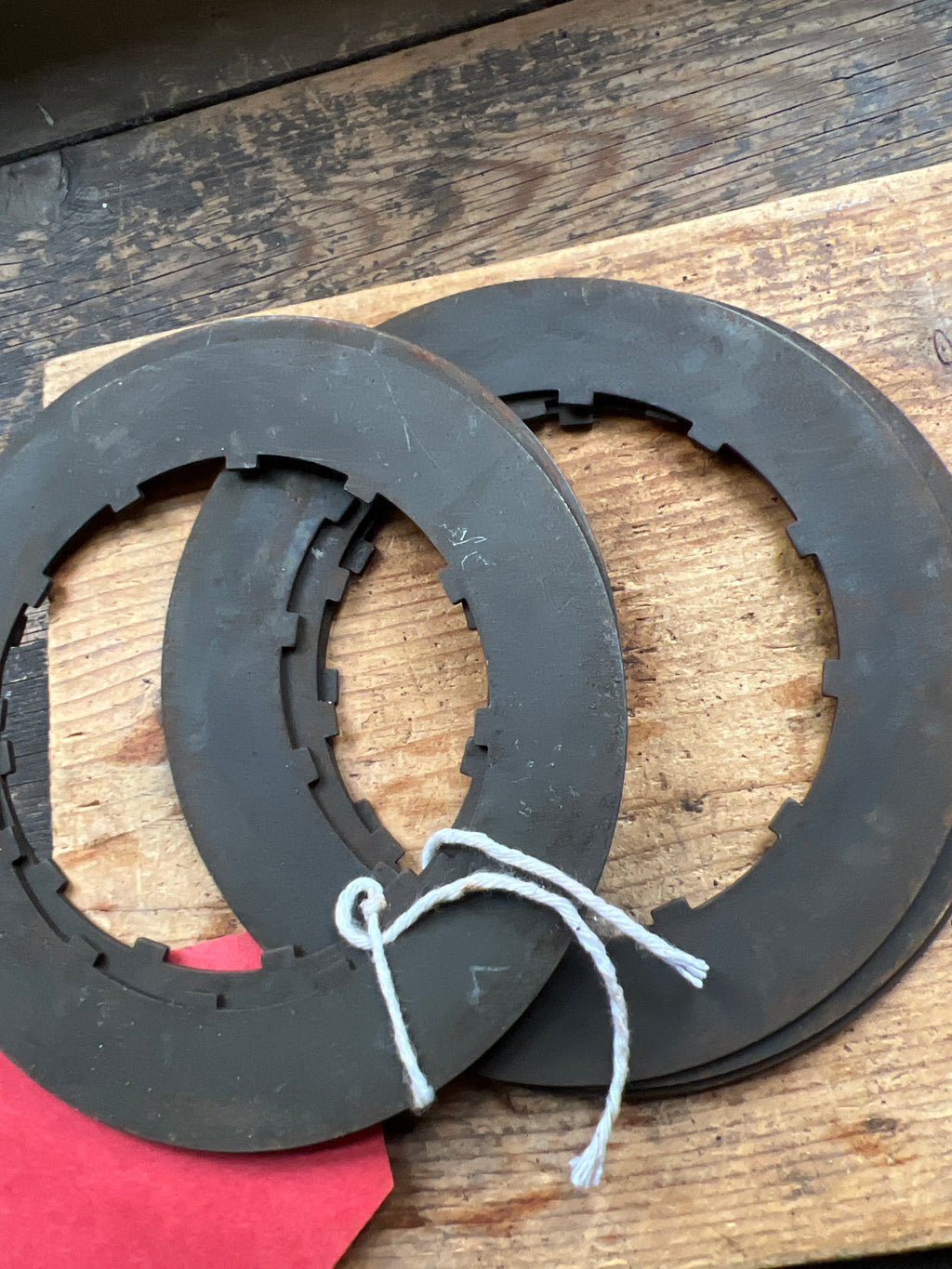 BSA C15 B40 B25 B44 set of 5 clutch plain plates 40-3220