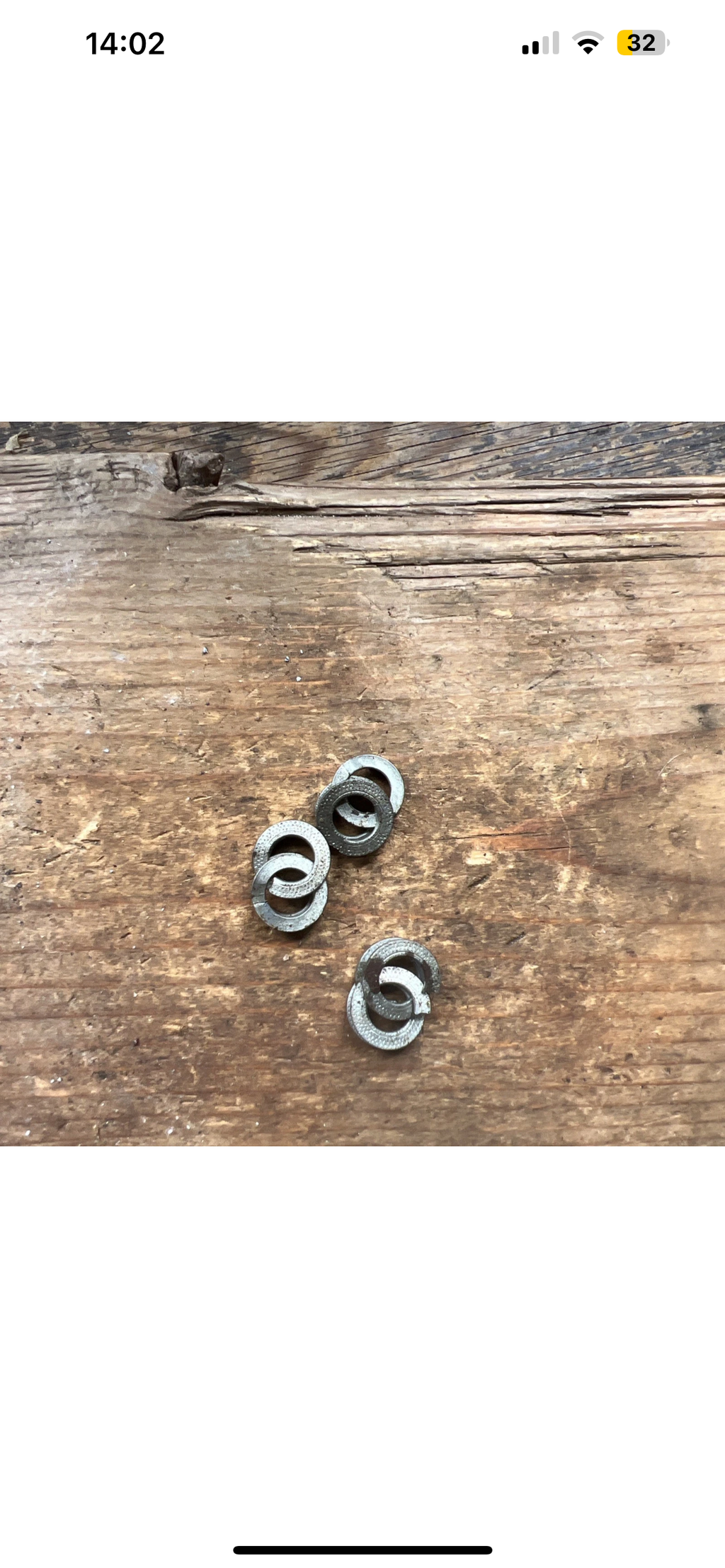 BSA A10 A65 etc steering damper double spring washers 24-6035