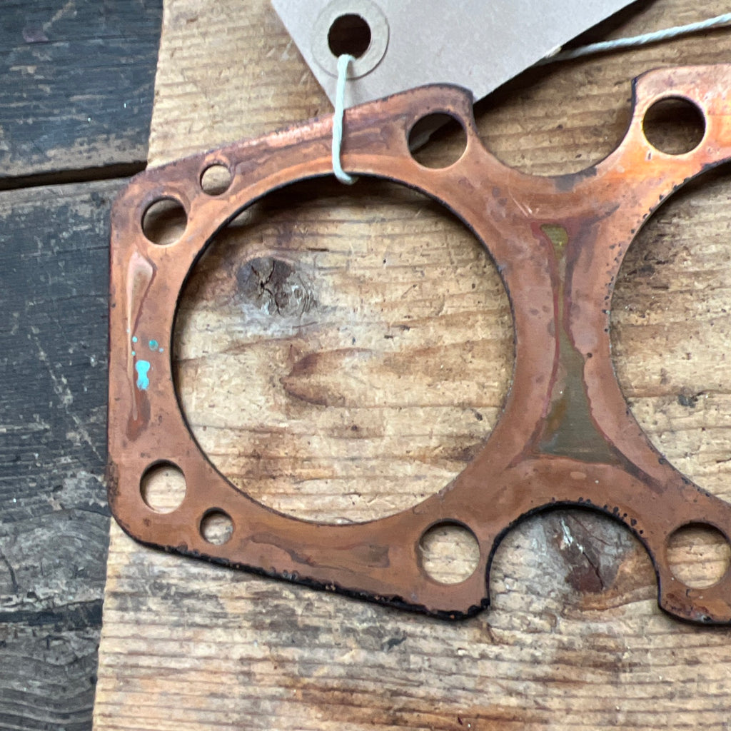 BSA Triumph T150 T160 R3 solid copper cylinder head gasket NOS