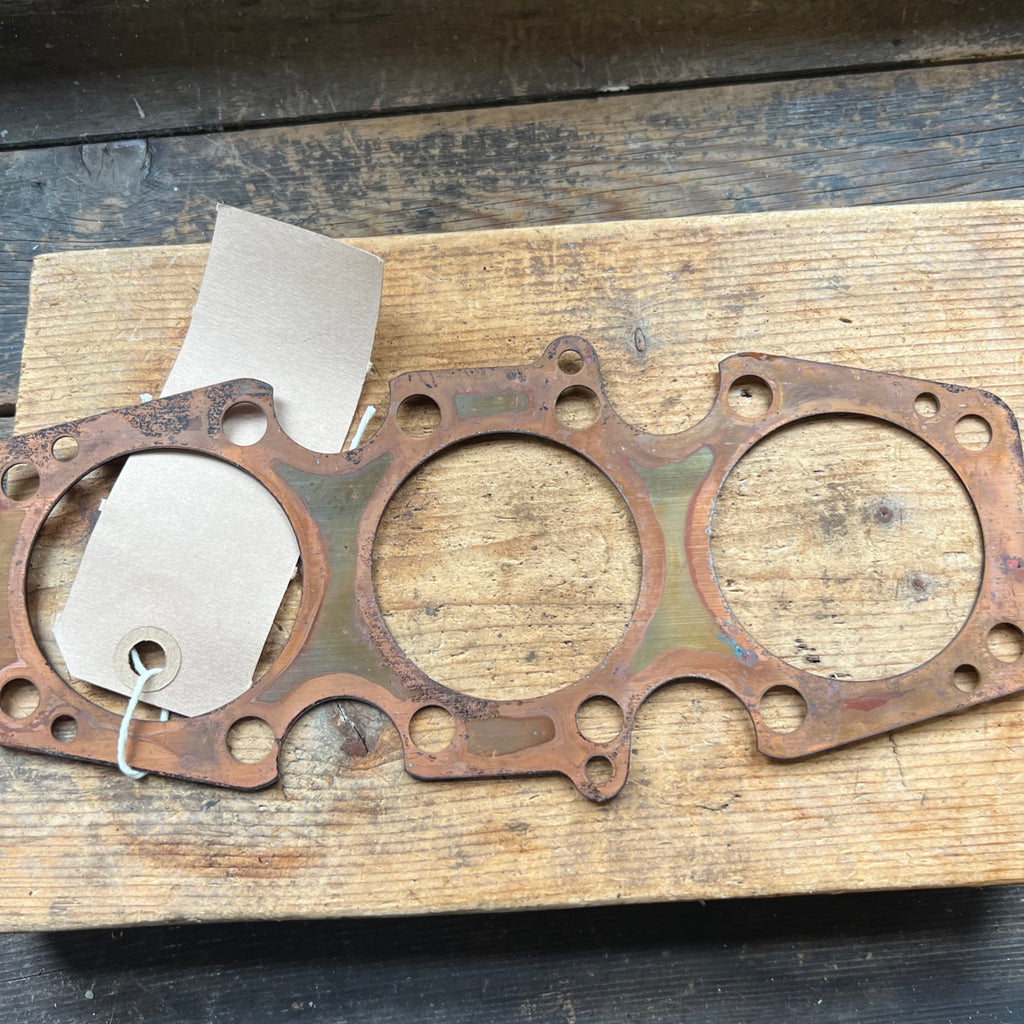 BSA Triumph T150 T160 R3 solid copper cylinder head gasket NOS