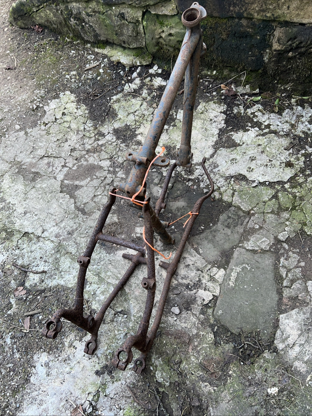 BSA M20 Frame Springer Front And Rear Frame BM20 S 12314