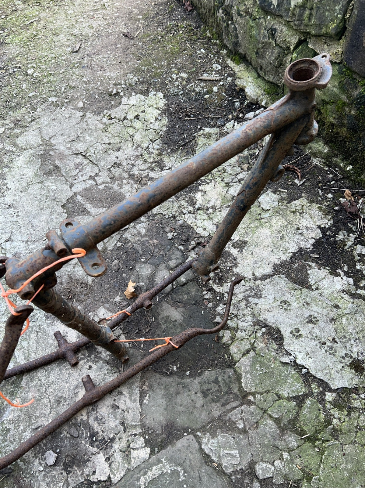 BSA M20 Frame Springer Front And Rear Frame BM20 S 12314