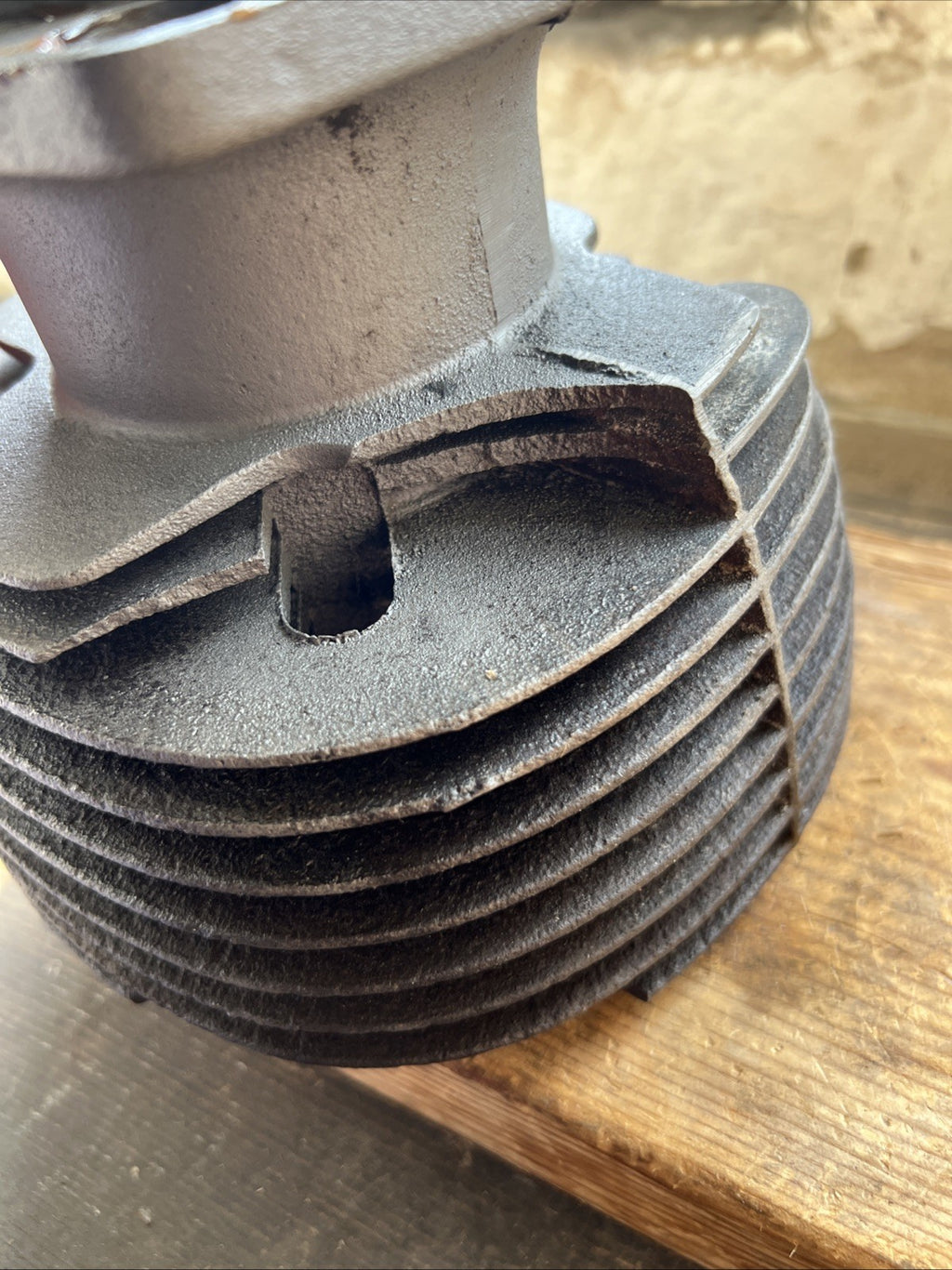 BSA B31 Big Fin Barrel And Piston